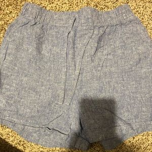 UniQlo blue high waist shorts